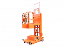 Single Vertical Mast Boom Lifts Dingli TT45