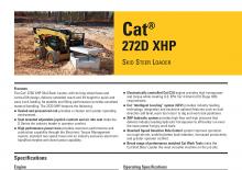 Skid Steer Loaders Caterpillar 272D XHP