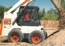 Skid Steer Loaders Bobcat 863 G H