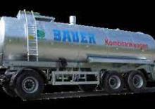 Slurry tanks Bauer Irrigation Combi tanker K55 single axle