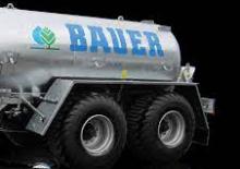 Slurry tanks Bauer Irrigation Pump tanker Poly 105 tandem axle