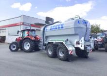 Slurry tanks Bauer Irrigation Pump tanker Poly 140 tandem axle