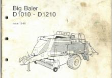 Square balers Ford-NH D 1210
