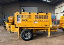 Stationary Concrete Pumps CIFA PC 709 D