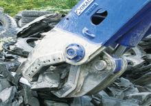 Steel scrap cutters Okada C-100