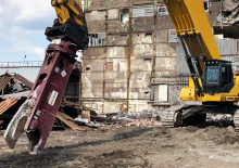Steel scrap cutters Hydra Ram HSS 2500 R