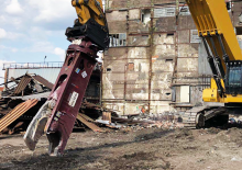 Steel scrap cutters Hydra Ram HSS-6RV