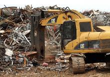 Steel scrap cutters Caterpillar S2070