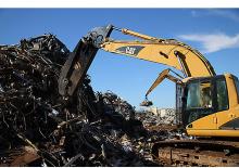 Steel scrap cutters Caterpillar S3050