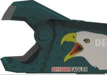 Steel scrap cutters Dehaco SH 1500R