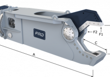 Steel scrap cutters FRD VR50ER 