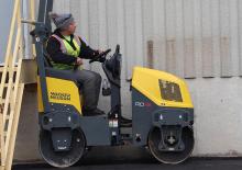 Tandem titreşimli silindirler Wacker Neuson RD12L-90