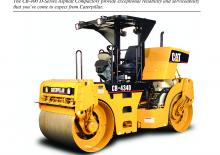 Tandem Vibration Rollers Caterpillar CB-434D XW