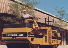 Tandem Vibration Rollers Caterpillar CB-534