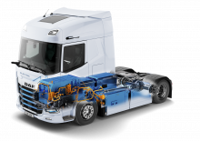 Tarktör parçaları DAF XF 370 FT Low Deck
