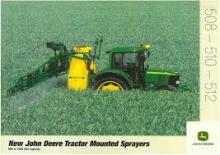 Tarla püskürtücüler John Deere 512