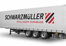 Curtain Side / Tarpaulin Semi Trailers Schwarzmüller 3-axle mega sliding tarpaulin platform semitrailer