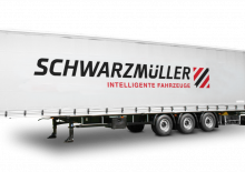 Curtain Side / Tarpaulin Semi Trailers Schwarzmüller 3-axle mega sliding tarpaulin platform semitrailer - coil