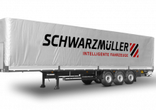 Curtain Side / Tarpaulin Semi Trailers Schwarzmüller 3-axle ultralight platform semitrailer - coil