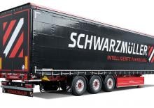 Curtain Side / Tarpaulin Semi Trailers Schwarzmüller 3-axle ultralight sliding tarpaulin platform semitrailer