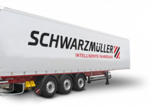 Curtain Side / Tarpaulin Semi Trailers Schwarzmüller 3-axle ultralight sliding tarpaulin platform semitrailer - coil
