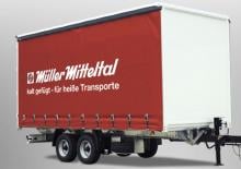 Curtain Side / Tarpaulin Trailers Müller Mitteltal EAL-TA 13,5