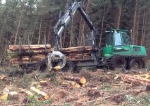 Taşıma araçları Timberjack 1110 D