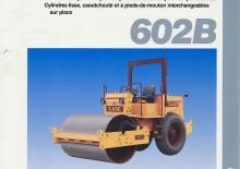 Tek silindirli makaralar Case 602BD