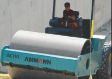 Tek silindirli makaralar Ammann AC 110