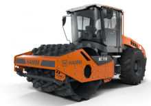 Tek silindirli makaralar Hamm HC 110 P