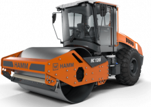 Tek silindirli makaralar Hamm HC 120i