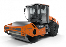 Tek silindirli makaralar Hamm HC 140i