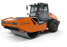 Tek silindirli makaralar Hamm HC 208