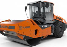Tek silindirli makaralar Hamm HC 250 C