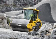 Tek silindirli makaralar Volvo SD160B