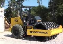 Tek silindirli makaralar Vibromax W 1103 D