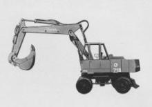 Tekerlekli ekskavatörler Fuchs 713 MU