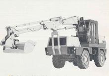 Tekerlekli ekskavatörler Case 880R