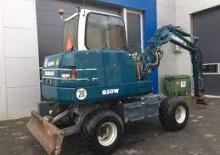 Tekerlekli ekskavatörler Yanmar B 50 W