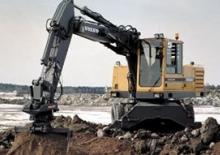 Tekerlekli ekskavatörler Volvo EW200