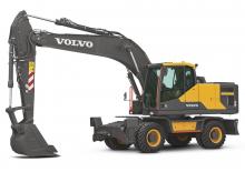 Tekerlekli ekskavatörler Volvo EW205 CN4