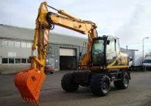 Tekerlekli ekskavatörler JCB JS130W TAB