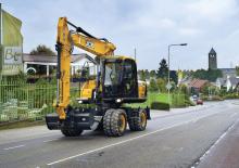 Tekerlekli ekskavatörler JCB JS145W