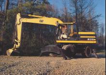 Tekerlekli ekskavatörler Caterpillar M318