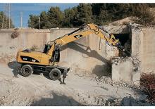 Tekerlekli ekskavatörler Caterpillar M322D Mono