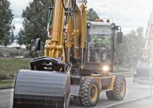 Tekerlekli ekskavatörler Hydrema MX 18