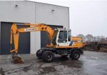 Tekerlekli ekskavatörler Hyundai R 120 W