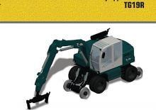Tekerlekli ekskavatörler Gallmac TG 19 R