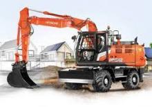 Tekerlekli ekskavatörler Hitachi ZX180W-7