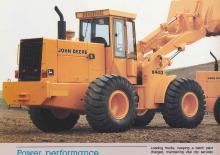 Tekerlekli yükleyiciler John Deere Construction 444 D